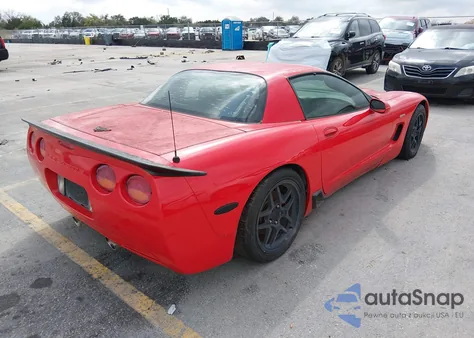 2003 Chevrolet Corvette Z06 Hardtop from USA, damaged, VIN 1G1YY12S435132694